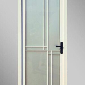 Turkish Full Glass Toilet Door 2 1/2ft by 7ft