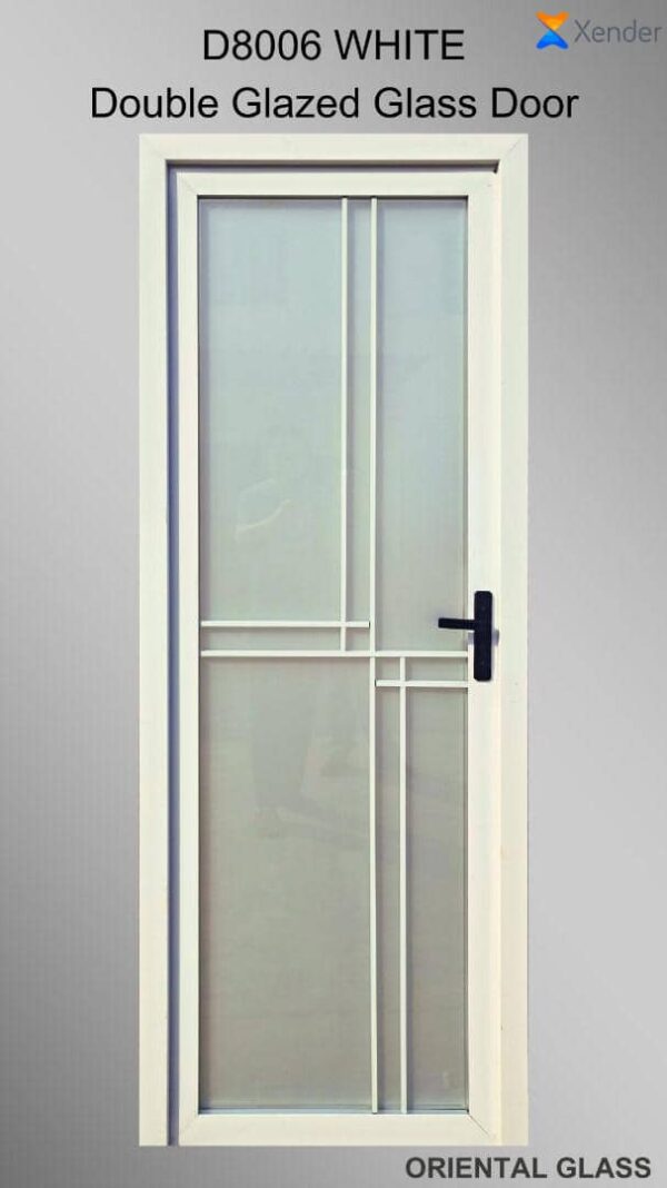Turkish Full Glass Toilet Door 2 1/2ft by 7ft
