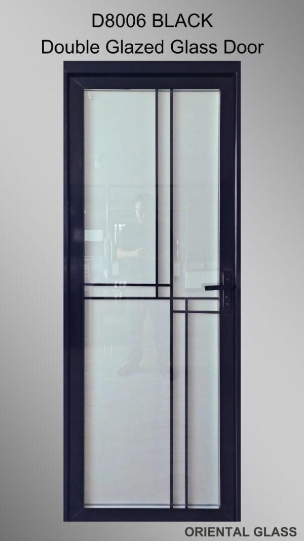 Turkish Full Glass Toilet Door 2 1/2ft by 7ft - Image 2