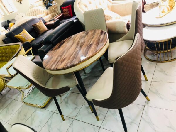 Italian Contemporary Dining Set (4S)