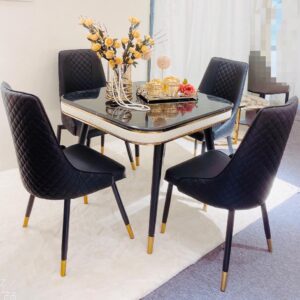 Italian Contemporary Dining Set (4S)