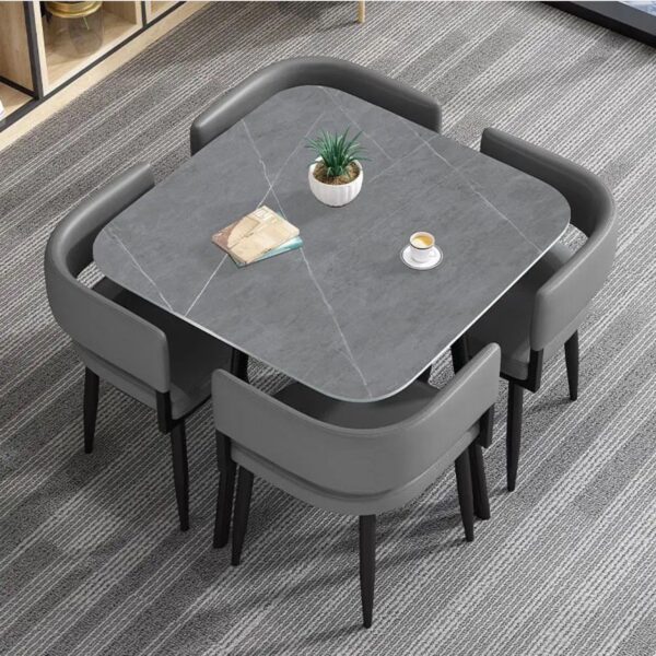 Italian Contemporary Dining Set (4S)