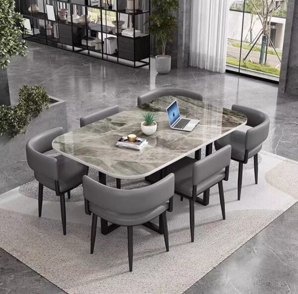 Italian Contemporary Dining Set (6S)