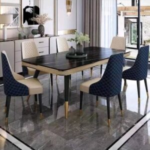 Italian Contemporary Dining Set (6S)