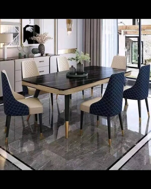 Italian Contemporary Dining Set (6S)