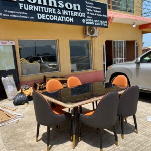 Italian Contemporary Dining Set (6S)