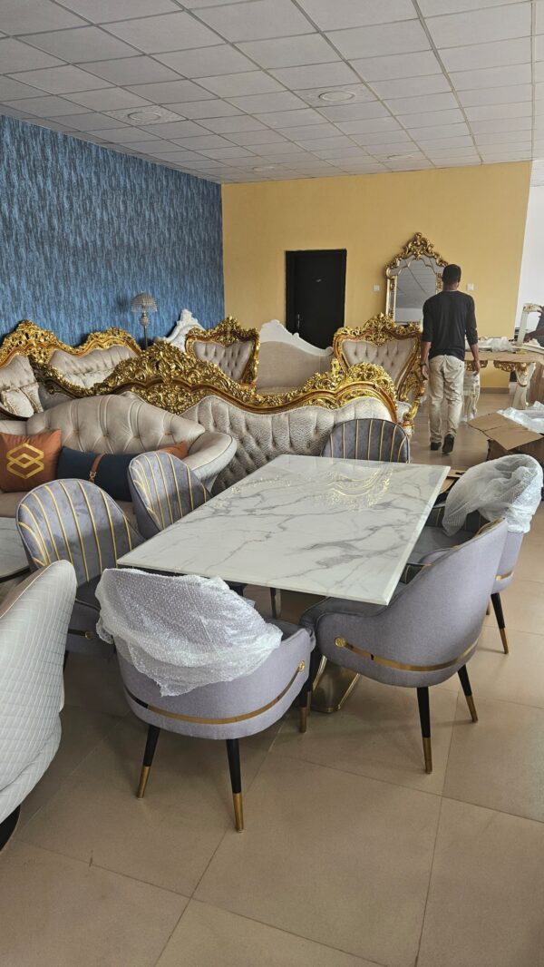 Italian Contemporary Dining Set (6S)