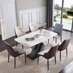 Italian Contemporary Dining Set (6S)