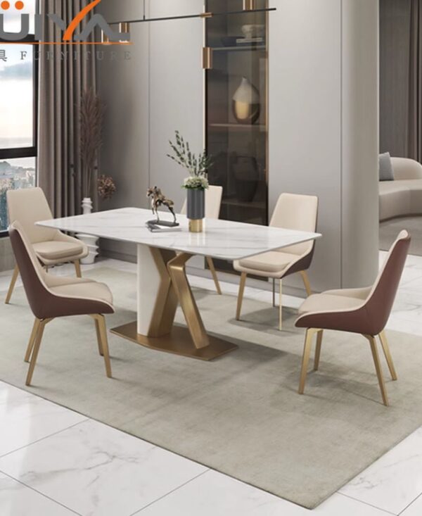 Italian Contemporary Dining Set (6S)