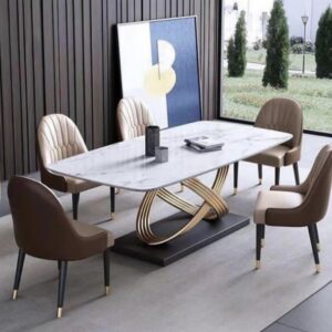 Italian Contemporary Dining Set (6S)