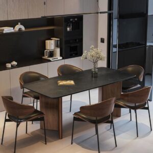 Italian Contemporary Dining Set (6S)