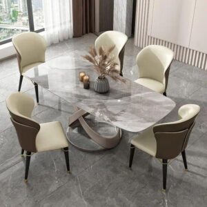 Italian Contemporary Dining Set (6S)