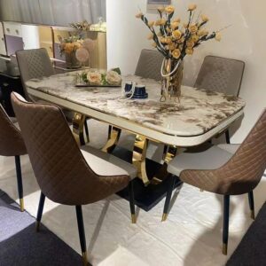 Italian Contemporary Dining Set (6S)