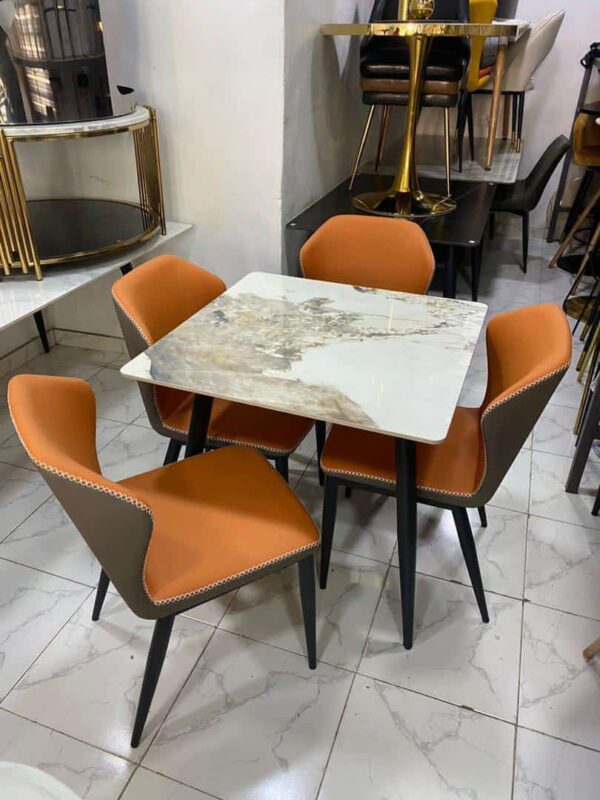 Italian Minimalist Dining Set (4S)