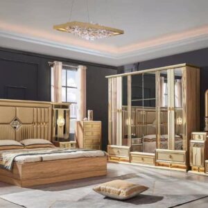 Turkish Exquisite Luxury Bed Set + Wardrobe