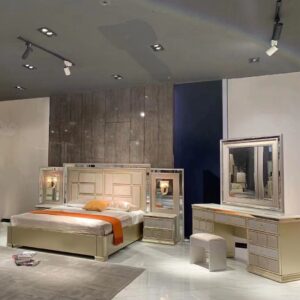 Turkish Luxury Modern Bed Set without Wardrobe