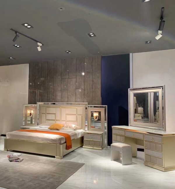Turkish Luxury Modern Bed Set without Wardrobe