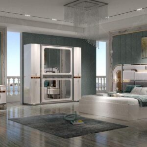 Turkish Luxury Modern Bed Set without Wardrobe