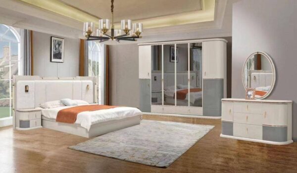 Turkish Luxury Modern Bed Set without Wardrobe