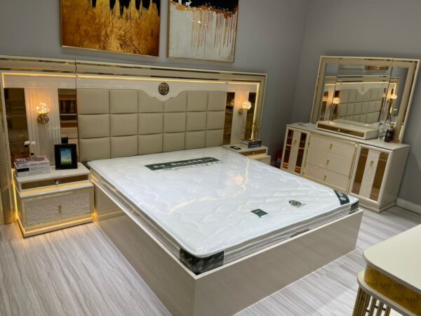 Turkish Luxury Modern Bed Set without Wardrobe