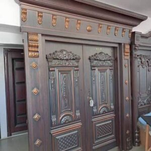 Arch and Pillar Security Copper Door 6ft by 7ft