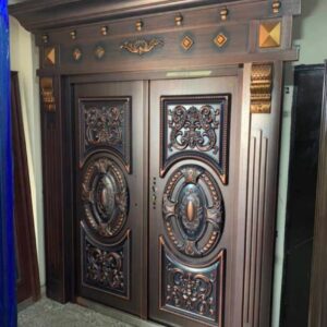 Arch and Pillar Security Copper Door 5ft by 7ft