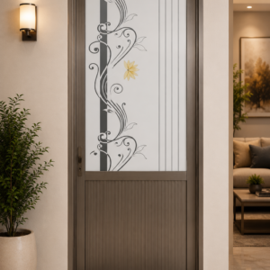 Aluminum toilet Door 2 1/2ft by 7ft