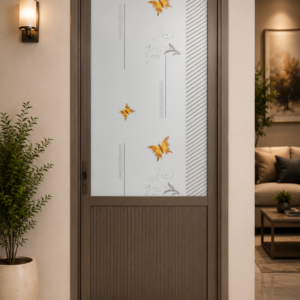Aluminum toilet Door 2 1/2ft by 7ft