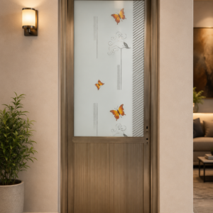Aluminum toilet Door 2 1/2ft by 7ft