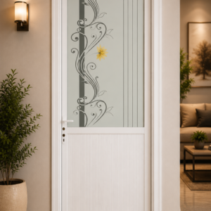 Aluminum toilet Door 2 1/2ft by 7ft